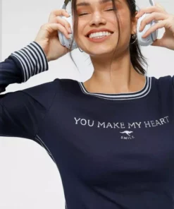 KangaROOS Langarmshirt mit gekrempeltem Ärmelsaum Marine-wei&szlig;, Bordeaux-wei&szlig; -KangaROOS Verkaufsladen 011c5e6e 6ec4 5de0 8aa3 618d060ba68f