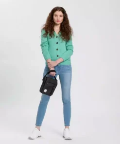 KangaROOS Kapuzenstrickjacke mit Eingrifftaschen in der Seitennaht - NEUE KOLLEKTION T&uuml;rkis, Grau-meliert -KangaROOS Verkaufsladen 0318cd70 c3f8 50e4 b8c5 d6e6d6f583d4