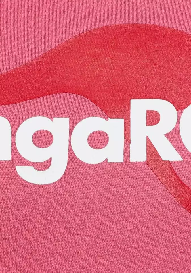 KangaROOS Hoodie mit coolem Logo-Front-Print - NEUE KOLLEKTION Schwarz, Himbeere 6 KangaROOS Hoodie mit coolem Logo-Front-Print - NEUE KOLLEKTION Schwarz, Himbeere – Bild 6