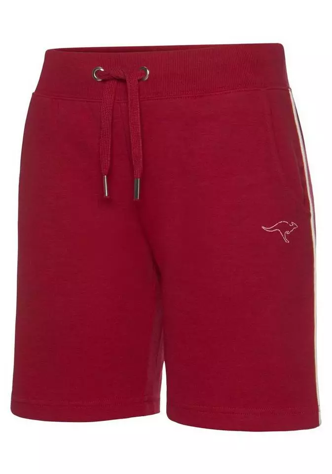 KangaROOS Bermudas mit schmalem Piping an der Seite Rot, Weiß, Marine 5 KangaROOS Bermudas mit schmalem Piping an der Seite Rot, Weiß, Marine – Bild 5
