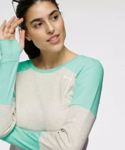 KangaROOS Sweatshirt im modischen Color-Blocking Koralle-grau, Hellt&uuml;rkis-ecru, Schwarz-wei&szlig; -KangaROOS Verkaufsladen 05c130cb 9705 5409 854f b8187e9213e5