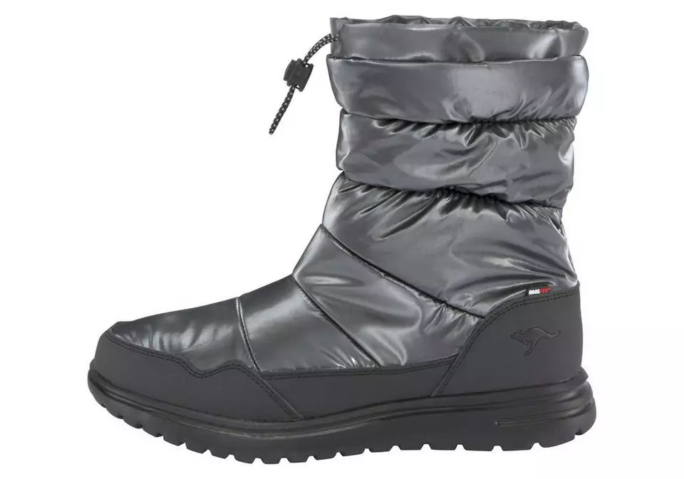 KangaROOS »K-Wowi Coll ROOSTEX« Winterstiefel Schwarz, Silberfarben 9 KangaROOS »K-Wowi Coll ROOSTEX« Winterstiefel Schwarz, Silberfarben – Bild 9
