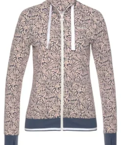 KangaROOS Sweatjacke mit modischem Allover-Druck und Stehkragen Schwarz-wei&szlig;, Jeansblau-rosa -KangaROOS Verkaufsladen 08b52c61 5bcf 5e08 b2c7 b02a9598792e