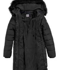 KangaROOS Steppjacke mit kuscheligem, abnehmbarem Fellimitat-Kragen an der Kapuze Graublau, Grün, Schwarz, Rosa -KangaROOS Verkaufsladen 09ca7e8d c48e 538d 8d0b 49999c25f924