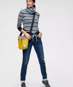 KangaROOS Streifenpullover mit großem doppellagigem Rollkragen Blau-wei&szlig;-gestreift, Hellgrau-rosa-gestreift -KangaROOS Verkaufsladen 0fd79a18 a139 5994 89b8 67684342f14d