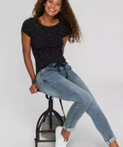 KangaROOS T-Shirt im Allover- oder mit Front-Druck Wei&szlig;, Marine-meliert, Koralle, Schwarz -KangaROOS Verkaufsladen 11c8c0b0 2eee 58c7 9bcd 9fea62beb0e5