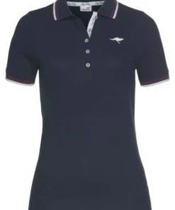 KangaROOS Poloshirt mit kontrastfarbenem, gestreiftem Kragen und Ärmelbündchen -KangaROOS Verkaufsladen 12995abb a955 5da9 a79f bbda0613b9d9