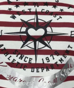 KangaROOS T-Shirt mit großem Metallic-Print vorne Marine-weiß-gestreift, Grau-weiß-gestreift, Bordeaux-weiß-gestreift 18 KangaROOS T-Shirt mit großem Metallic-Print vorne Marine-weiß-gestreift, Grau-weiß-gestreift, Bordeaux-weiß-gestreift -KangaROOS Verkaufsladen 1487034e f452 52d8 a08f 2a9953cf908e