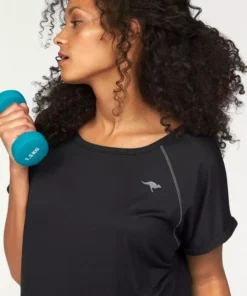 KangaROOS Funktionsshirt Große Größen Schwarz, Bordeaux, Schwarz (Shirt aus nachhaltigem Material) 9 KangaROOS Funktionsshirt Große Größen Schwarz, Bordeaux, Schwarz (Shirt aus nachhaltigem Material) -KangaROOS Verkaufsladen 16628532