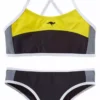 KangaROOS Bustier-Bikini im sportlichen Look Schwarz-gelb, Marine-hummer