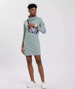 KangaROOS Sweatkleid mit Logo-bedruckter Innenseite des hohen Kragens - NEUE KOLLEKTION -KangaROOS Verkaufsladen 17f77f59 7139 55f8 8e22 35486d51951c