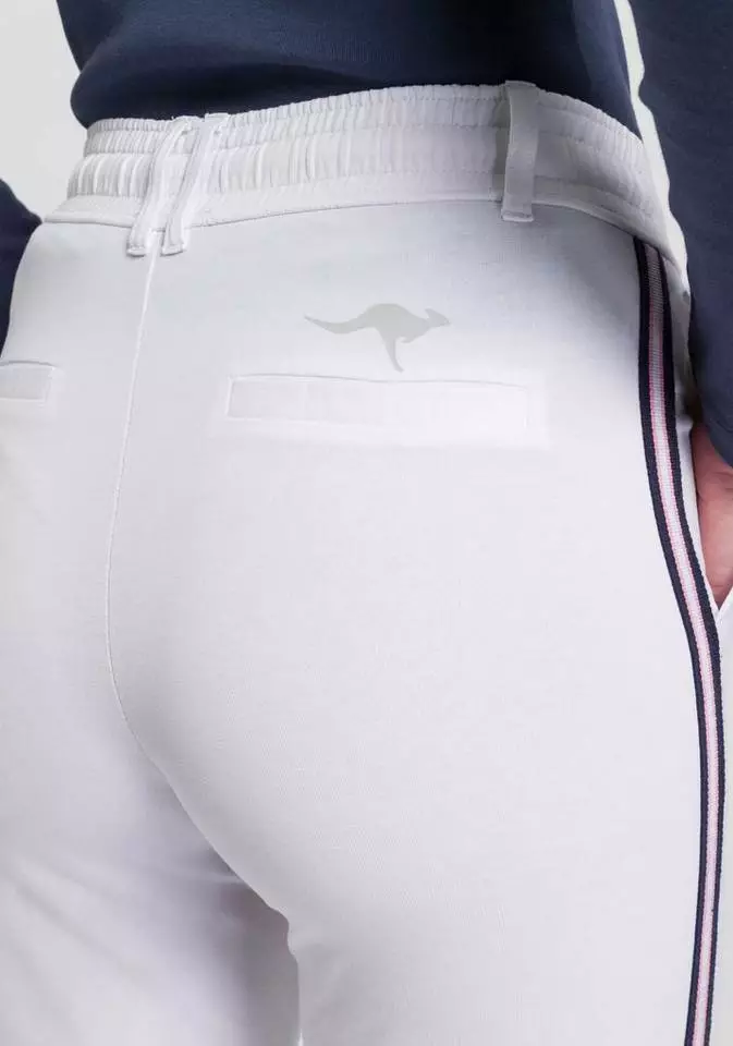 KangaROOS Jogger Pants mit seitlichem, aufgesetztem Galon-Streifen Marine, Weiß, Graublau-meliert, Schwarz 3 KangaROOS Jogger Pants mit seitlichem, aufgesetztem Galon-Streifen Marine, Weiß, Graublau-meliert, Schwarz – Bild 3