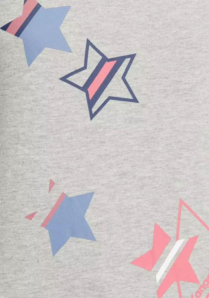 KangaROOS Sweater mit süßen Sternchen-Drucken Hellgrau-meliert, Marine-bedruckt, Schwarz 6 KangaROOS Sweater mit süßen Sternchen-Drucken Hellgrau-meliert, Marine-bedruckt, Schwarz – Bild 6