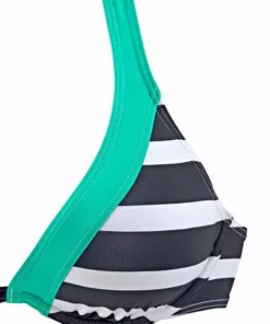 KangaROOS Bügel-Bikini-Top »Anita«, im angesagten Blockstreifendesign Schwarz-weiß, Marine-weiß -KangaROOS Verkaufsladen 19575112