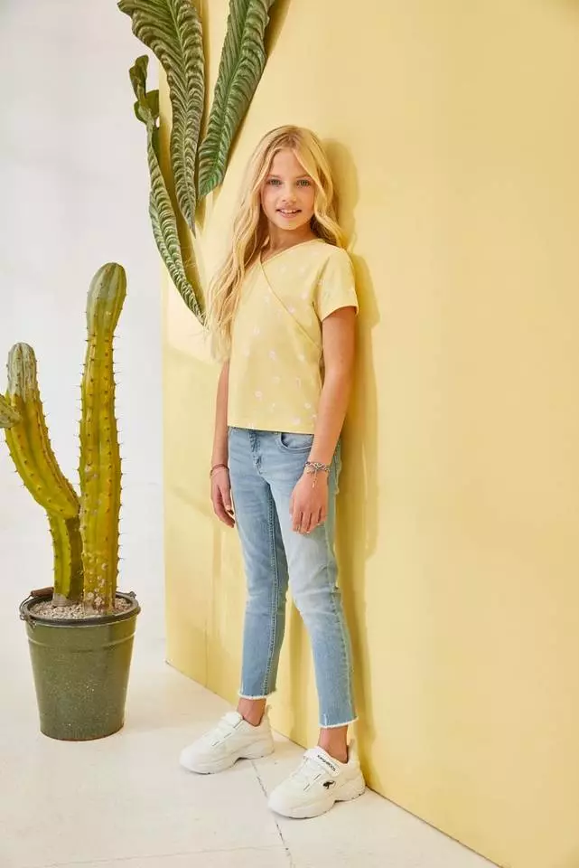 KangaROOS T-Shirt in Wickeloptik 5 KangaROOS T-Shirt in Wickeloptik – Bild 5