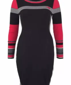 KangaROOS Strickkleid mit Streifen-Details im Color Blocking Style -KangaROOS Verkaufsladen 19689557