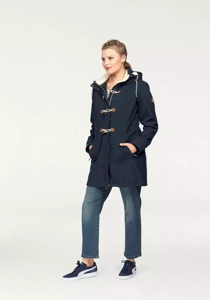 KangaROOS Softshelljacke mit tollem kontrastfarbendem Kapuzenfutter 4 KangaROOS Softshelljacke mit tollem kontrastfarbendem Kapuzenfutter – Bild 4