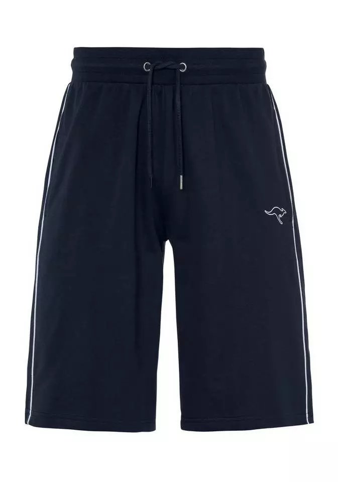 KangaROOS Relaxshorts mit kleinem Logodruck Schwarz, Navy 6 KangaROOS Relaxshorts mit kleinem Logodruck Schwarz, Navy – Bild 6