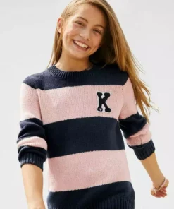 KangaROOS Strickpullover in modischer Streifenoptik