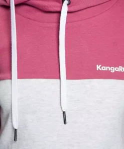 KangaROOS Kapuzensweatshirt mit modischer Kombination aus Color-Blocking und Streifen Beere-rose, Marine-nachtblau, Schwarz-weiß-hellgrau-meliert -KangaROOS Verkaufsladen 1e7bbdb2 b084 551d bbc1 6e79a04b46c2