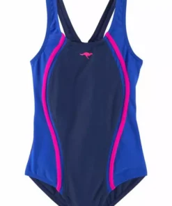 KangaROOS Badeanzug, mit Ringerrücken Marine-t&uuml;rkis, Schwarz, Marine -KangaROOS Verkaufsladen 20150085