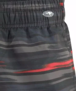 KangaROOS Badeshorts, im modischen Design Marine-lime, Schwarz-grau -KangaROOS Verkaufsladen 20169775
