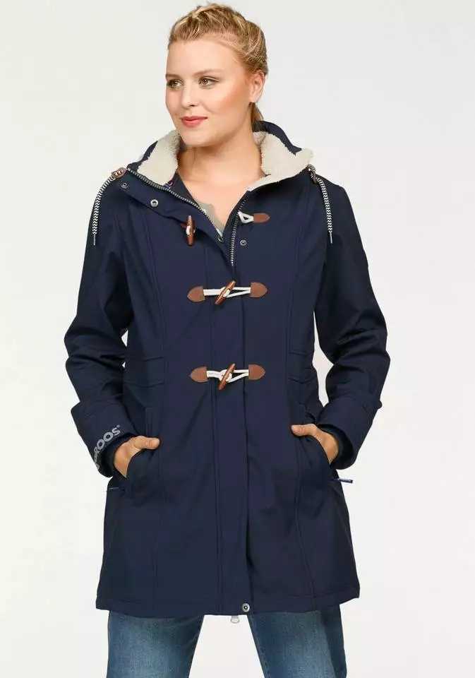 KangaROOS Softshelljacke mit tollem kontrastfarbendem Kapuzenfutter 1 KangaROOS Softshelljacke mit tollem kontrastfarbendem Kapuzenfutter