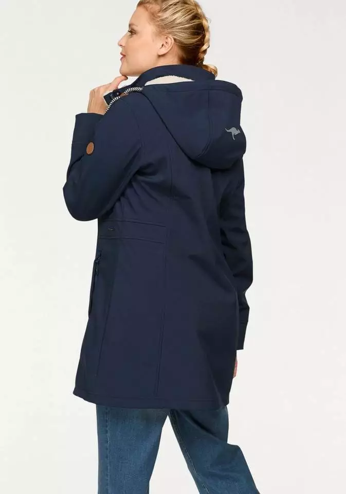 KangaROOS Softshelljacke mit tollem kontrastfarbendem Kapuzenfutter 2 KangaROOS Softshelljacke mit tollem kontrastfarbendem Kapuzenfutter – Bild 2