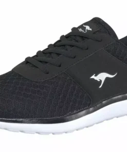 KangaROOS »Bumpy« Sneaker Schwarz, Altrosa