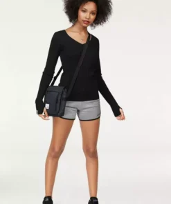 KangaROOS V-Ausschnitt-Pullover in breit geripptem Feinstrick Hellgrau-melange, Aquablau, Marine, Khaki 34 KangaROOS V-Ausschnitt-Pullover in breit geripptem Feinstrick Hellgrau-melange, Aquablau, Marine, Khaki -KangaROOS Verkaufsladen 21382805