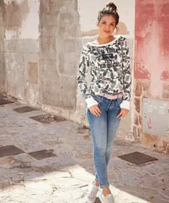 KangaROOS Ledergürtel mit tonaler Prägung auf der Spitze, Veloursleder -KangaROOS Verkaufsladen 21506352