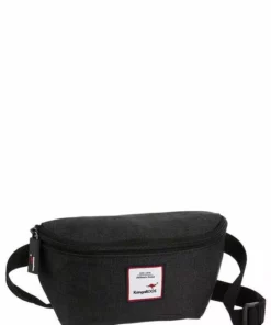 KangaROOS Gürteltasche, mit praktischem Reißverschluss-Rückfach Blau, Schwarz