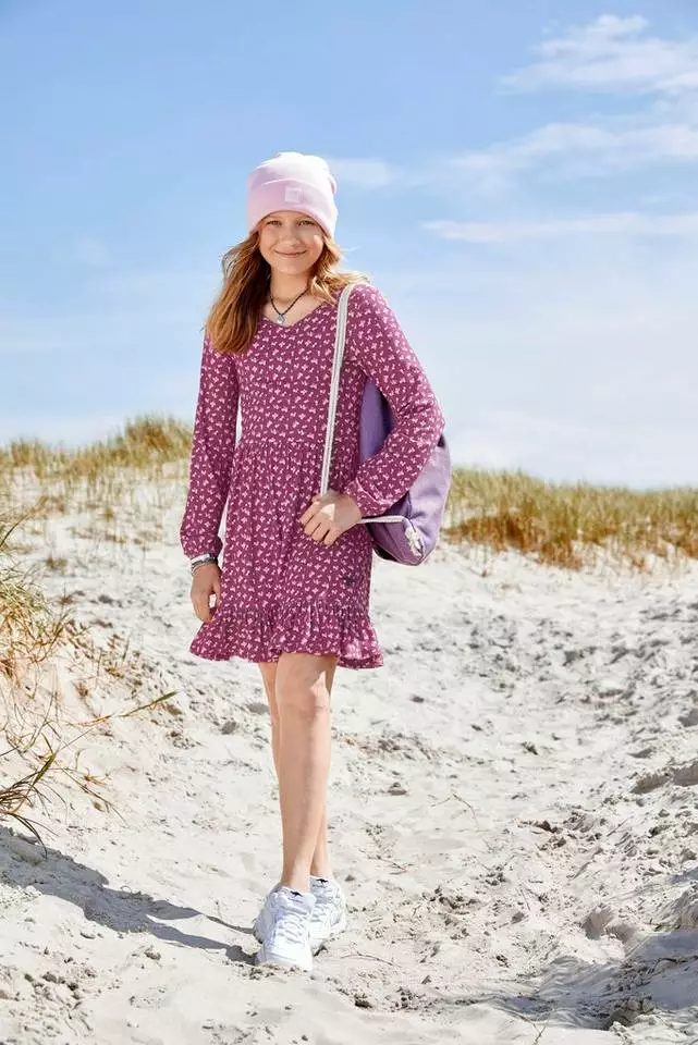 KangaROOS Jerseykleid mit kleiner Logostickerei 4 KangaROOS Jerseykleid mit kleiner Logostickerei – Bild 4