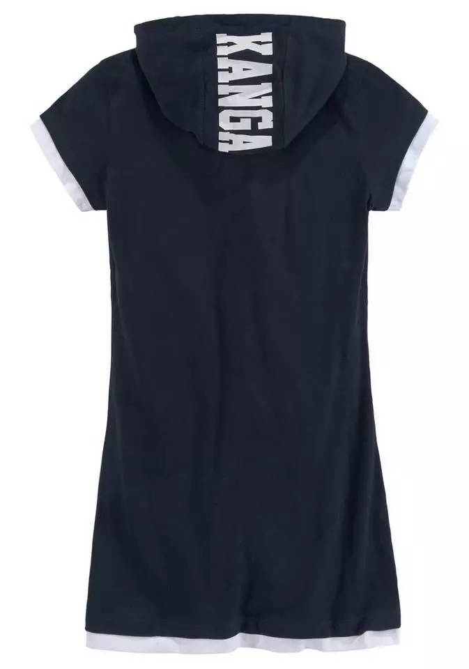 KangaROOS Jerseykleid mit bedruckter Kapuze 3 KangaROOS Jerseykleid mit bedruckter Kapuze – Bild 3