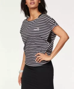 KangaROOS Jerseykleid (Set, 2-tlg., mit T-Shirt) für einen sommerlichen Kombi-Look Blau-wei&szlig;-marine, Schwarz | grau-wei&szlig;-gestreift, Rosa-wei&szlig;-himbeere -KangaROOS Verkaufsladen 23247639