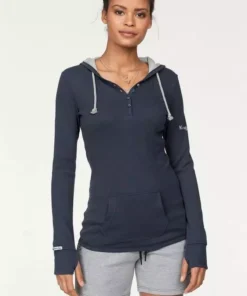 KangaROOS Kapuzenshirt Kapuze kontrastfarben gefüttert Marine, Offwhite, Hellgrau-meliert, Schwarz 18 KangaROOS Kapuzenshirt Kapuze kontrastfarben gefüttert Marine, Offwhite, Hellgrau-meliert, Schwarz -KangaROOS Verkaufsladen 23312619