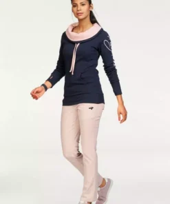 KangaROOS Longsweatshirt mit doppeltem Kragen -KangaROOS Verkaufsladen 24872431