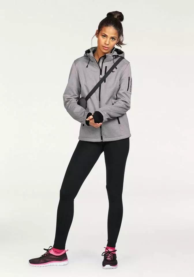 KangaROOS V-Ausschnitt-Pullover in breit geripptem Feinstrick Hellgrau-melange, Aquablau, Marine, Khaki 10 KangaROOS V-Ausschnitt-Pullover in breit geripptem Feinstrick Hellgrau-melange, Aquablau, Marine, Khaki – Bild 10