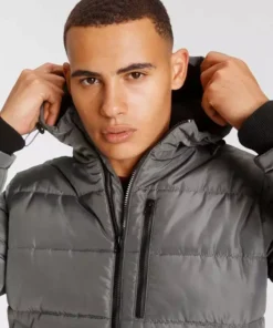 KangaROOS Steppjacke Grau-gl&auml;nzend, Schwarz-gl&auml;nzend -KangaROOS Verkaufsladen 2493dbec 48d6 5af6 bc6f 6ae64d496803