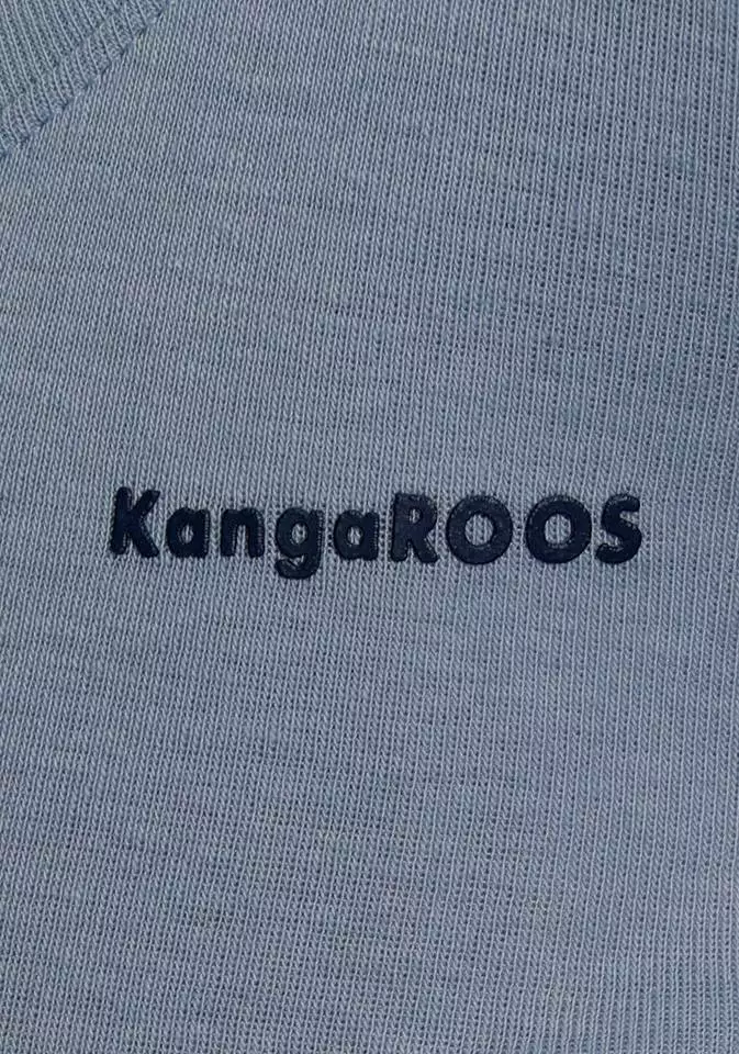 KangaROOS Langarmshirt (Packung, 2-tlg., 2er-Pack) im Doppelpack in toller Basic-Form Marine | grau-meliert, Blau-himbeere, Schwarz-weiß 9 KangaROOS Langarmshirt (Packung, 2-tlg., 2er-Pack) im Doppelpack in toller Basic-Form Marine | grau-meliert, Blau-himbeere, Schwarz-weiß – Bild 9