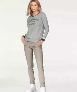 KangaROOS Chinohose (Set, 2-tlg., mit Gürtel) in schmaler Form, mit Kordel zu binden Beige, Schwarz, Wei&szlig;, Marine -KangaROOS Verkaufsladen 25575563