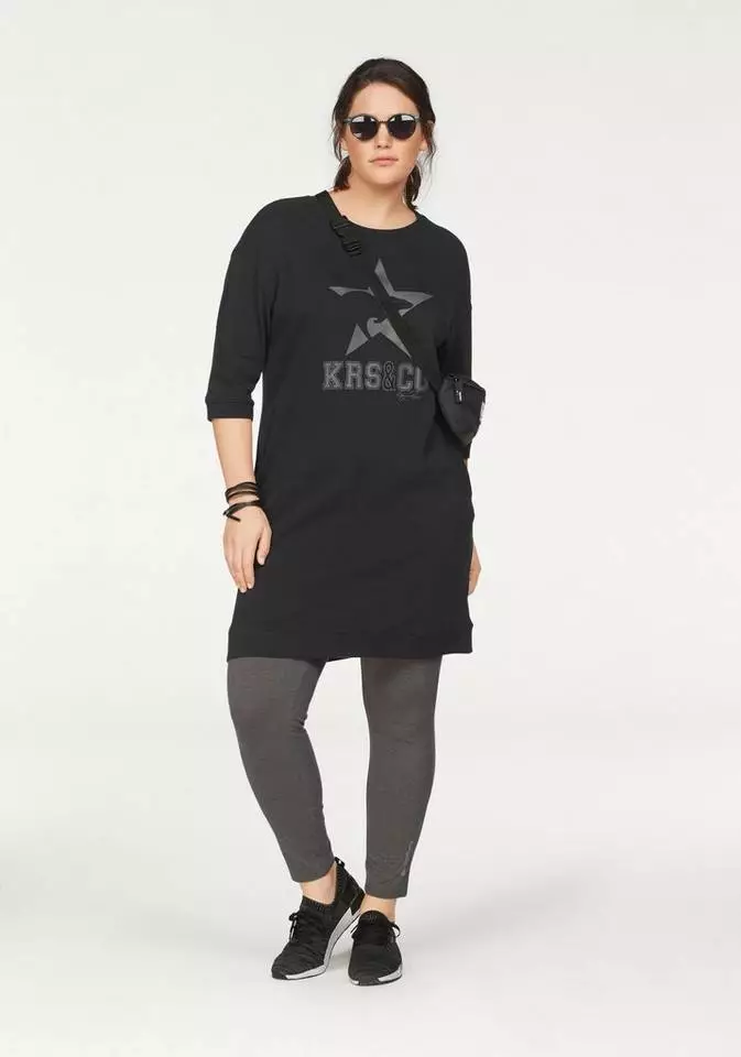 KangaROOS Sweatkleid mit großem Label-Print 8 KangaROOS Sweatkleid mit großem Label-Print – Bild 8