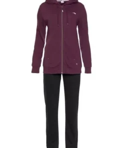 KangaROOS Jogginganzug (Set, 2-tlg), Große Größen Marine, Aubergine-schwarz 9 KangaROOS Jogginganzug (Set, 2-tlg), Große Größen Marine, Aubergine-schwarz -KangaROOS Verkaufsladen 26235478