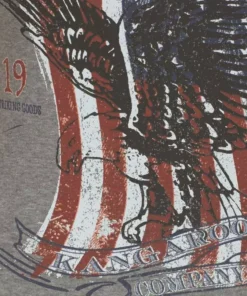 KangaROOS T-Shirt mit großem Flaggen-Front-Print -KangaROOS Verkaufsladen 26893921