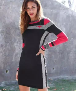 KangaROOS Strickkleid mit Streifen-Details im Color Blocking Style -KangaROOS Verkaufsladen 27385015