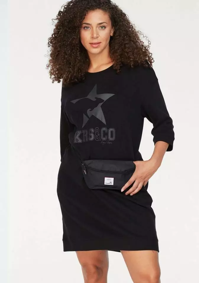 KangaROOS Sweatkleid mit großem Label-Print 2 KangaROOS Sweatkleid mit großem Label-Print – Bild 2