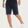 KangaROOS Relaxshorts mit kleinem Logodruck Schwarz, Navy