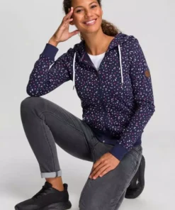 KangaROOS Kapuzensweatjacke mit sportlichem Minimal-Print Mittelblau, Ecru-meliert, Schwarz, Marine 14 KangaROOS Kapuzensweatjacke mit sportlichem Minimal-Print Mittelblau, Ecru-meliert, Schwarz, Marine -KangaROOS Verkaufsladen 28228bbb 906f 5195 bc3d 056b76d2e3b5