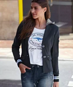 KangaROOS Sweatblazer mit vielen Details und abnehmbarer Kapuze -KangaROOS Verkaufsladen 28566662