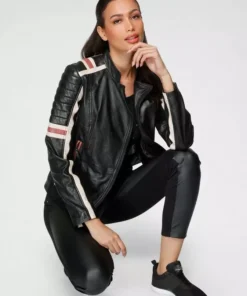 KangaROOS Lederjacke mit farblich abgesetzten Details -KangaROOS Verkaufsladen 2893fb38 2481 59ec 8d21 16a37749111d